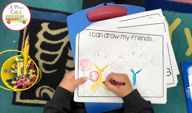 Kindergarten Drawing Writing Workshop This Writing Workshop Kindergarten Drawing Unit is perfect for early childhood, Kindergarten, First Grade or Homeschool writers to develop drawing skills. This drawing unit consists of drawing prompts and drawing activities for Kindergarten writers. Learning to draw will build your students' writing skills through prompts, activities and ideas to use during your Kindergarten Writing Workshop. Kindergarten drawing supports better Kindergarten writers. (Kindergarten, preK, Homeschool, 1st Grade)