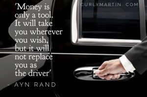 You are the driver of your...