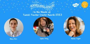 Teacher Alice has been awarded 1st...