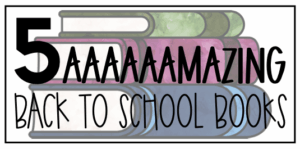 5 AAAAAAMAZING BACK TO SCHOOL BOOKS...
